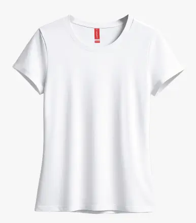 4000D PLAYERYTEES Playera Sublimable Cuello Redondo Manga Corta Para Dama
