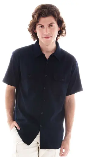 6500C Camisa de Trabajo Manga Corta para Caballero