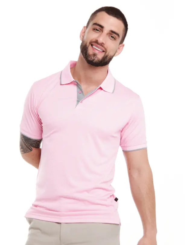 POLO 902U Poliéster Waffle Manga Corta UNISEX
