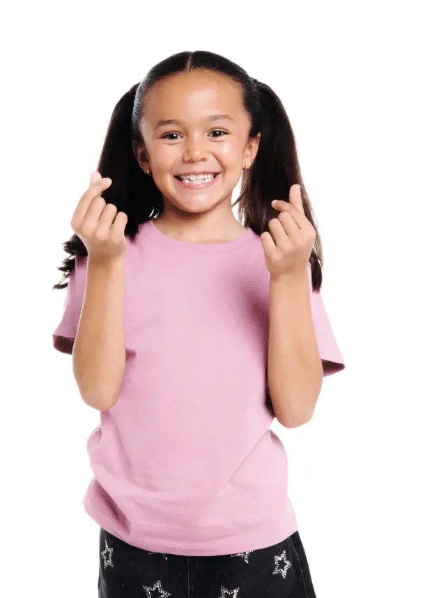 410N Kids PLAYERYTEES Playera Cuello Redondo Manga Corta para Niños